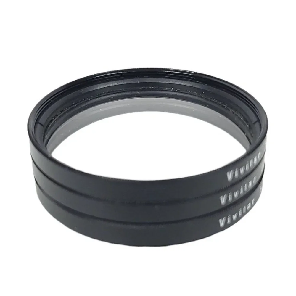 Vivitar 52mm Close Up Lens Set 1 2 4 Storage Case Japan